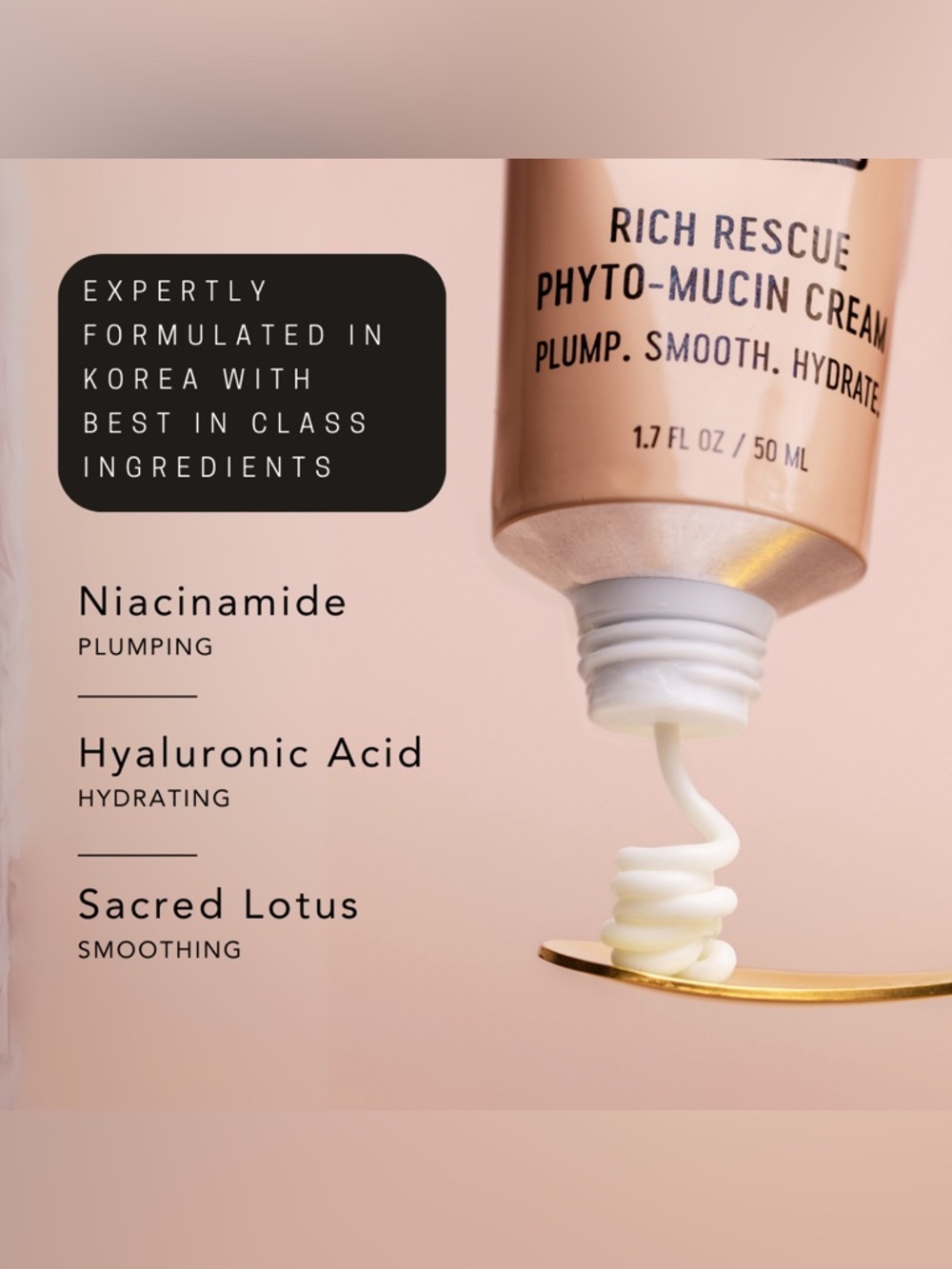 Saint Jane Beauty Rich Rescue Phyto Mucin Cream - Picture 6 of 16